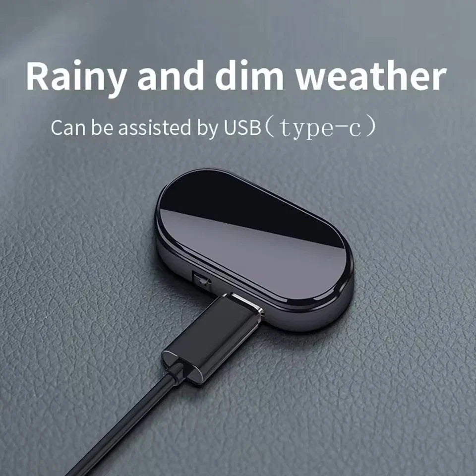 Solar Powered Fake Car Security Light | Simulated Dummy Alarm LED Warning Lamp