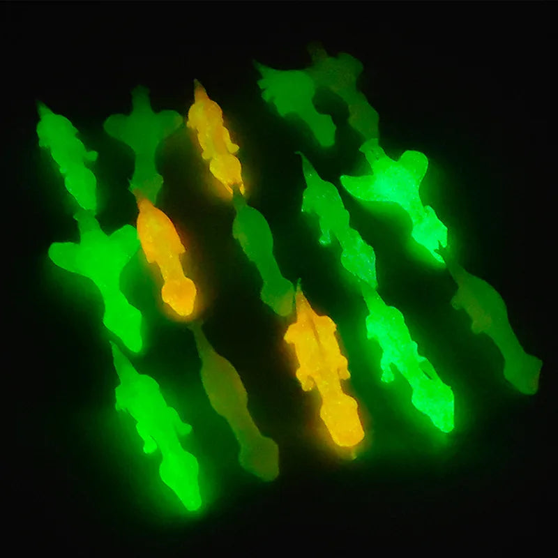 Colorful Finger Catapult Dinosaur Games | Glow in the Dark Party Favor Set