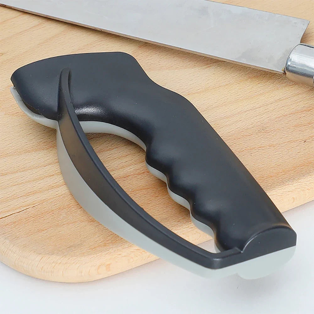 Manual Knife Sharpener | Quick Whetstone Kitchen Tool
