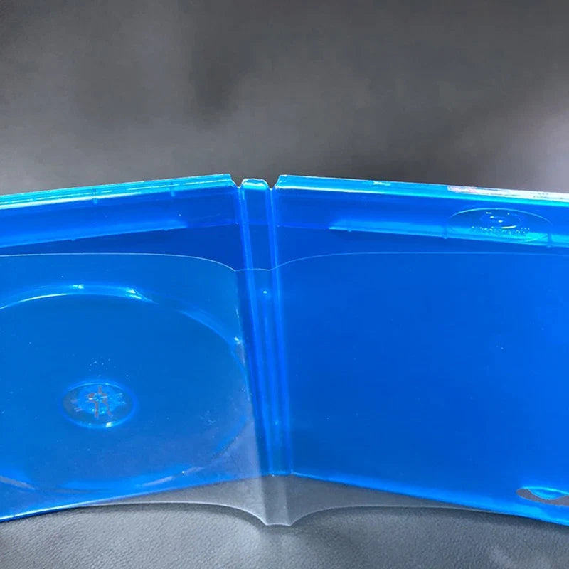 Blue PS5 Game Disc Storage Case | Protective DVD Holder Box