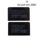 2pcs PS4 Host Seal Sticker Label for Sony PlayStation 4 1000/1100/1200 Slim 2000 Pro | Console Replacement Parts