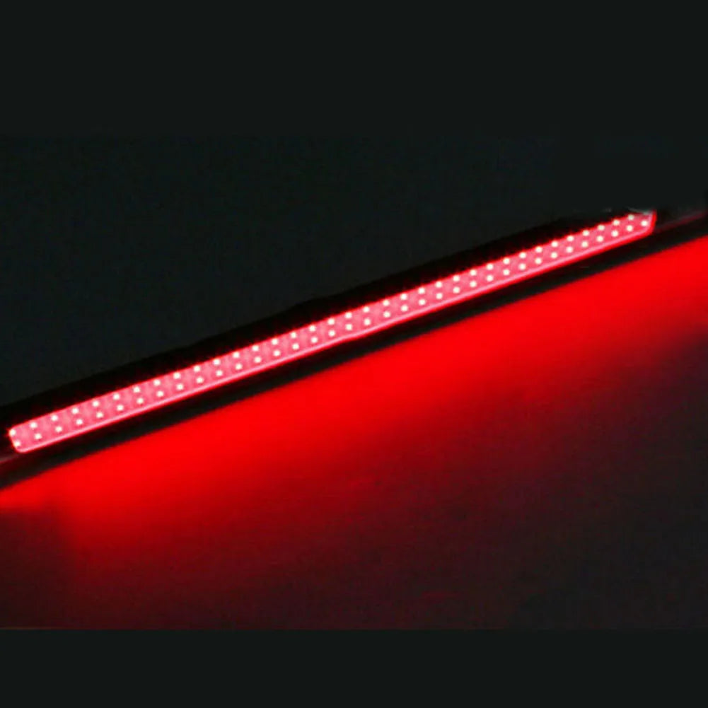 2Pcs 17cm COB Car Fog Light LED Strip Red | Waterproof 12V DRL Driving Lamp