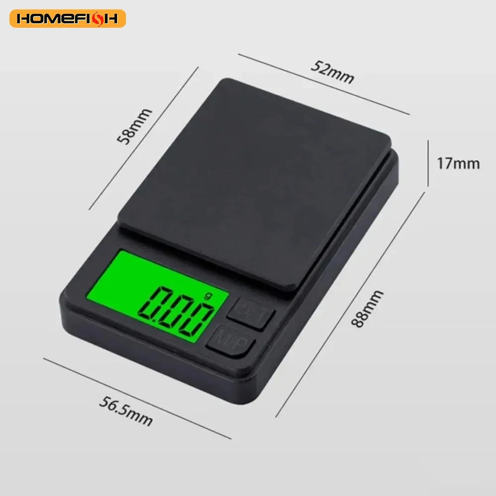 Mini Jewelry Scale | Digital Pocket Scale with 500g/0.01g Precision