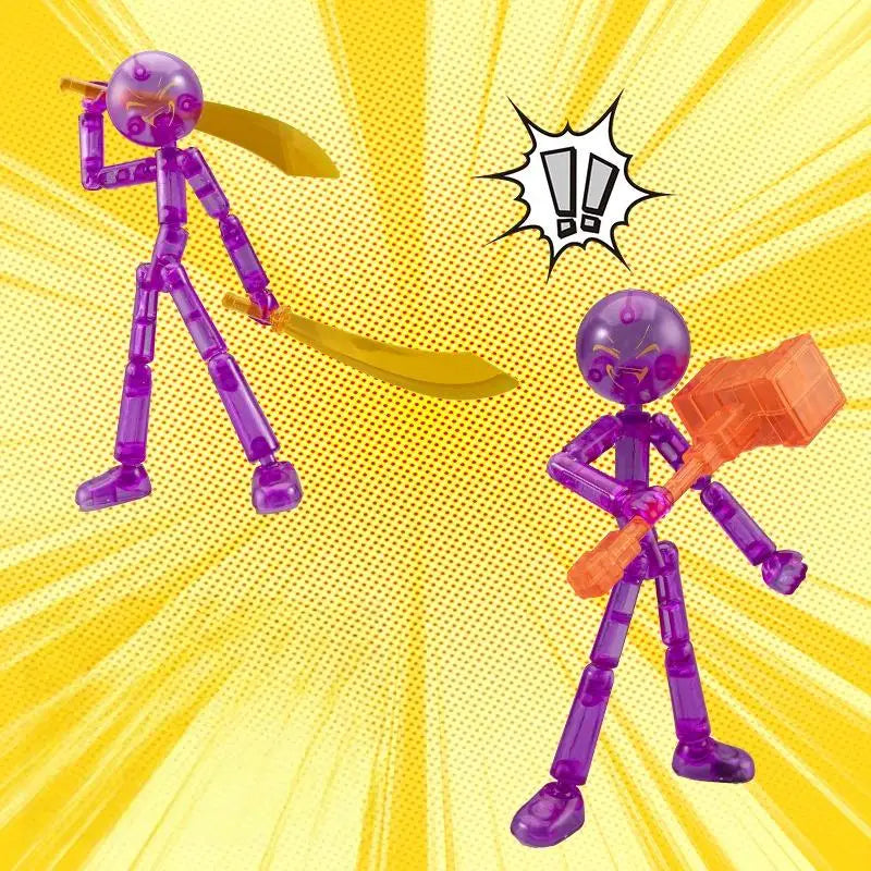 Multi-jointed Stickman Action Figure | 3D Printing Mannequin Toy