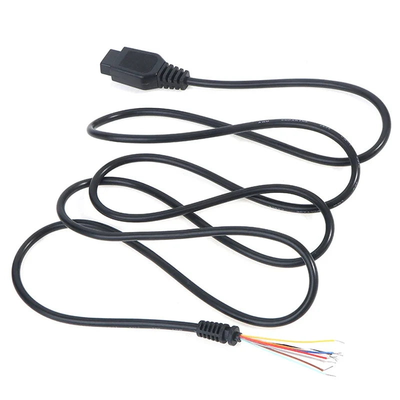 9 Pin 1.5M Extension Cable for Sega Genesis 2 MD2 Controller | Gamepad Cord