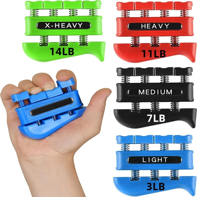 Finger Strengthener Exerciser | Hand Grip Tool for Musicians and Climbers