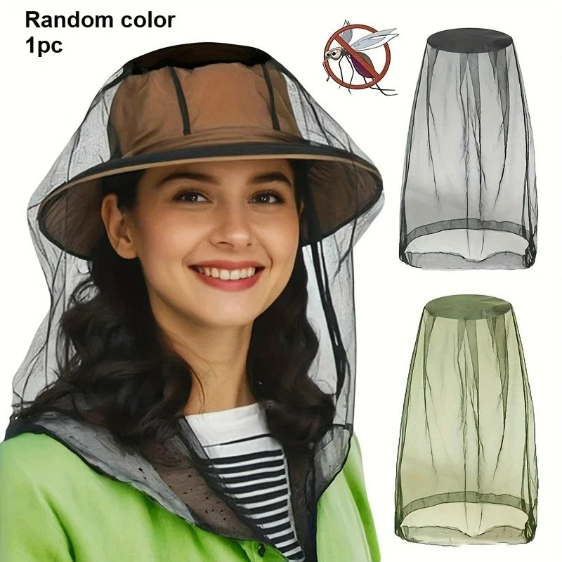 Mosquito Net with Face Mask | Insect Protection for Fishing and Hunting