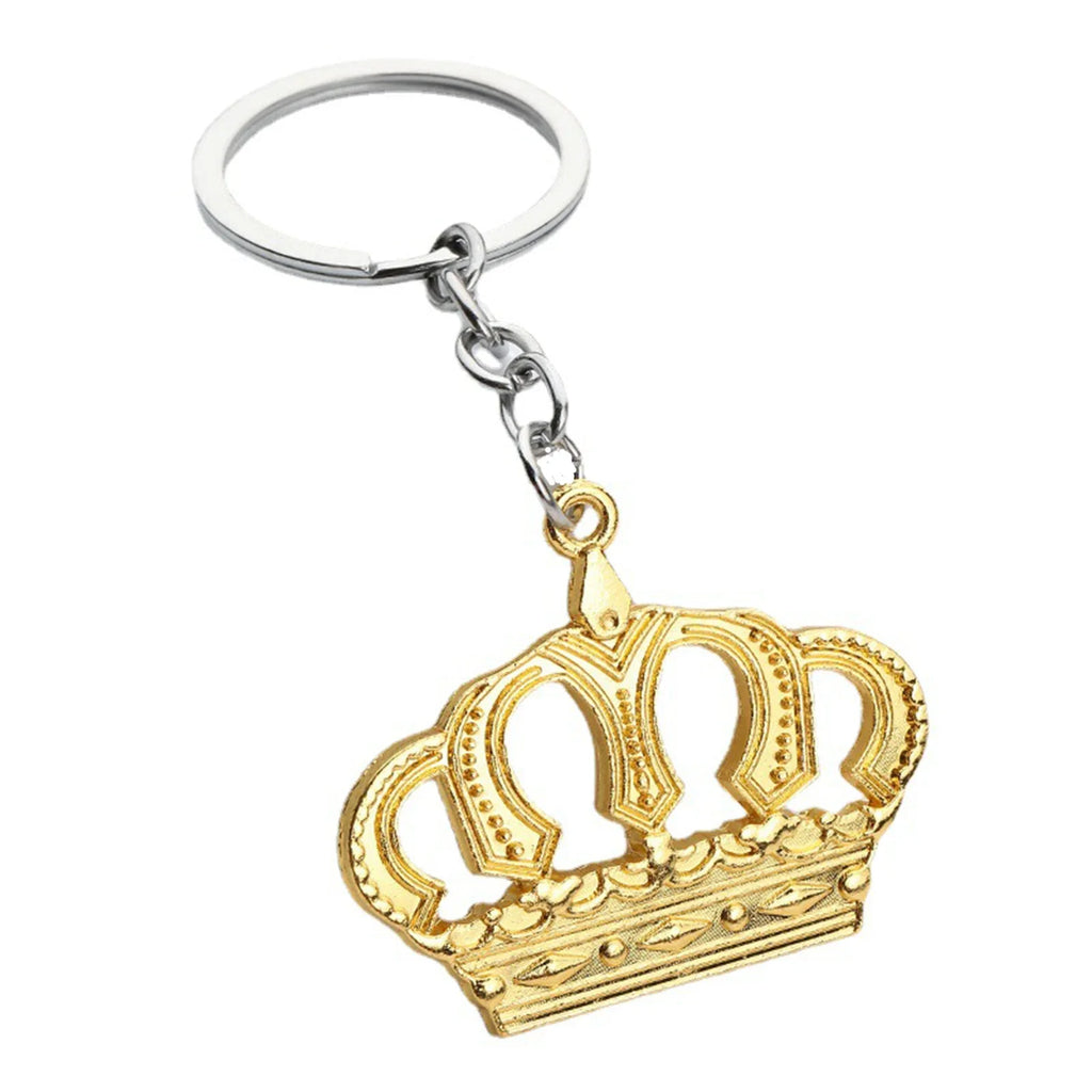 Mini Crown Keychain | Metal Car Keychain Pendant