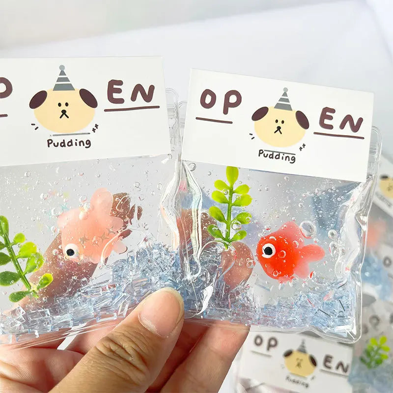 Cute Goldfish Squeeze Toy | Slow Rebound Stress Relief Toy