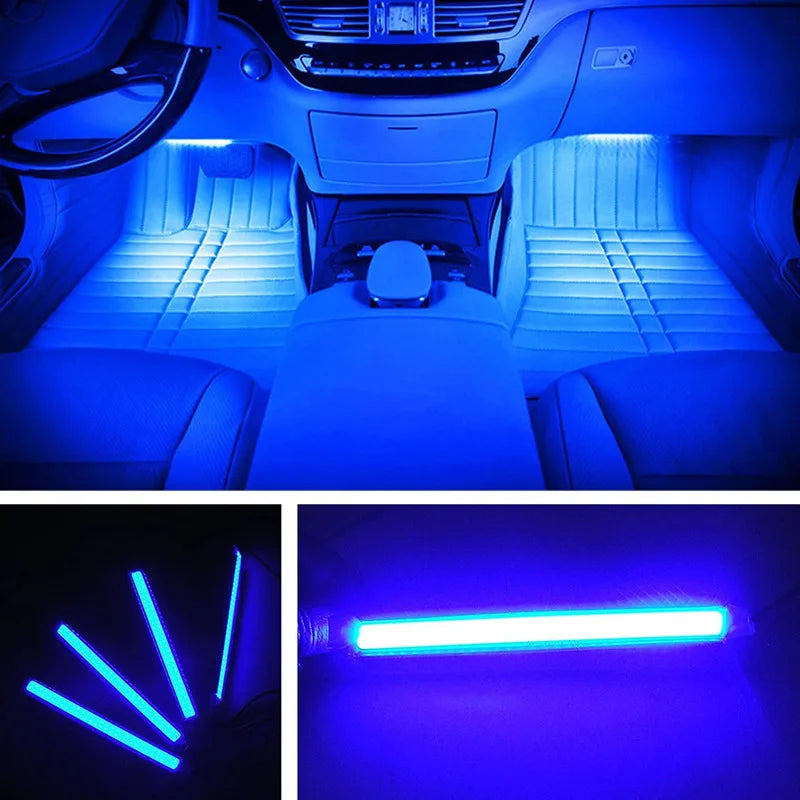 12V Car Interior LED Ambient Light | Plug and Play Cigarette Lighter Decorative Kit