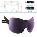 3D Breathable Sleep Mask | Light Blocking Eye Cover for Travel
