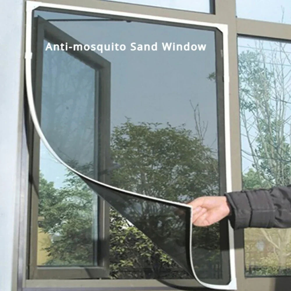 DIY Self-Adhesive Mosquito Net Window Screen | Insect Fly Curtain for Home