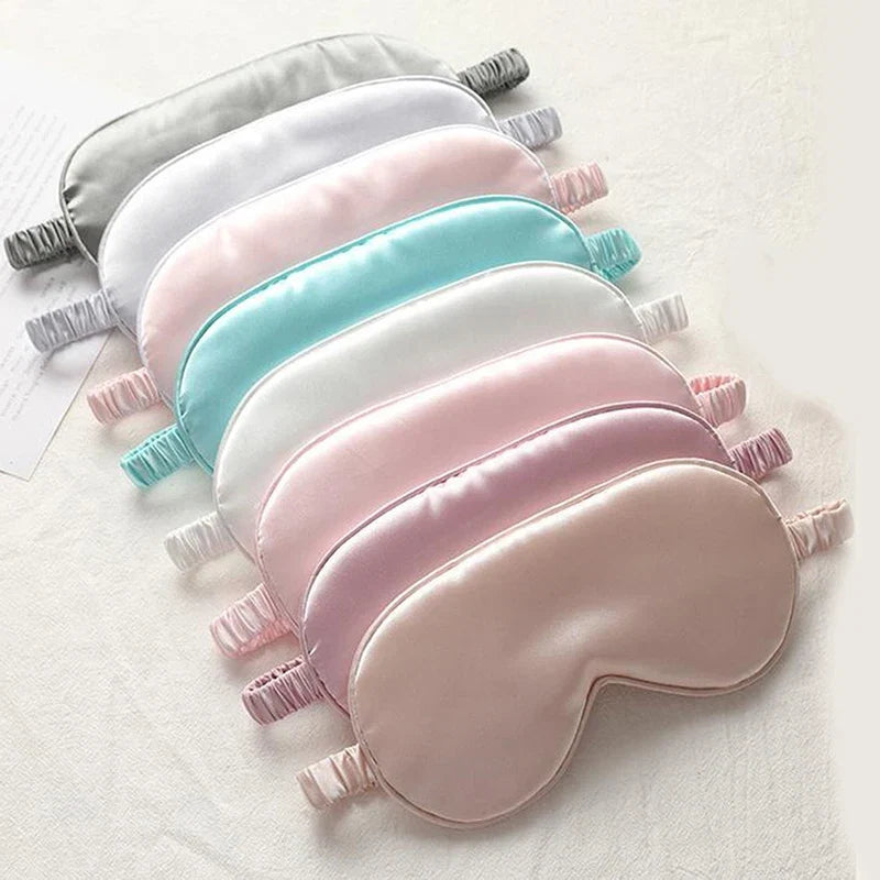 Silk Sleep Eye Mask | Light Blocking Blindfold for Restful Sleep