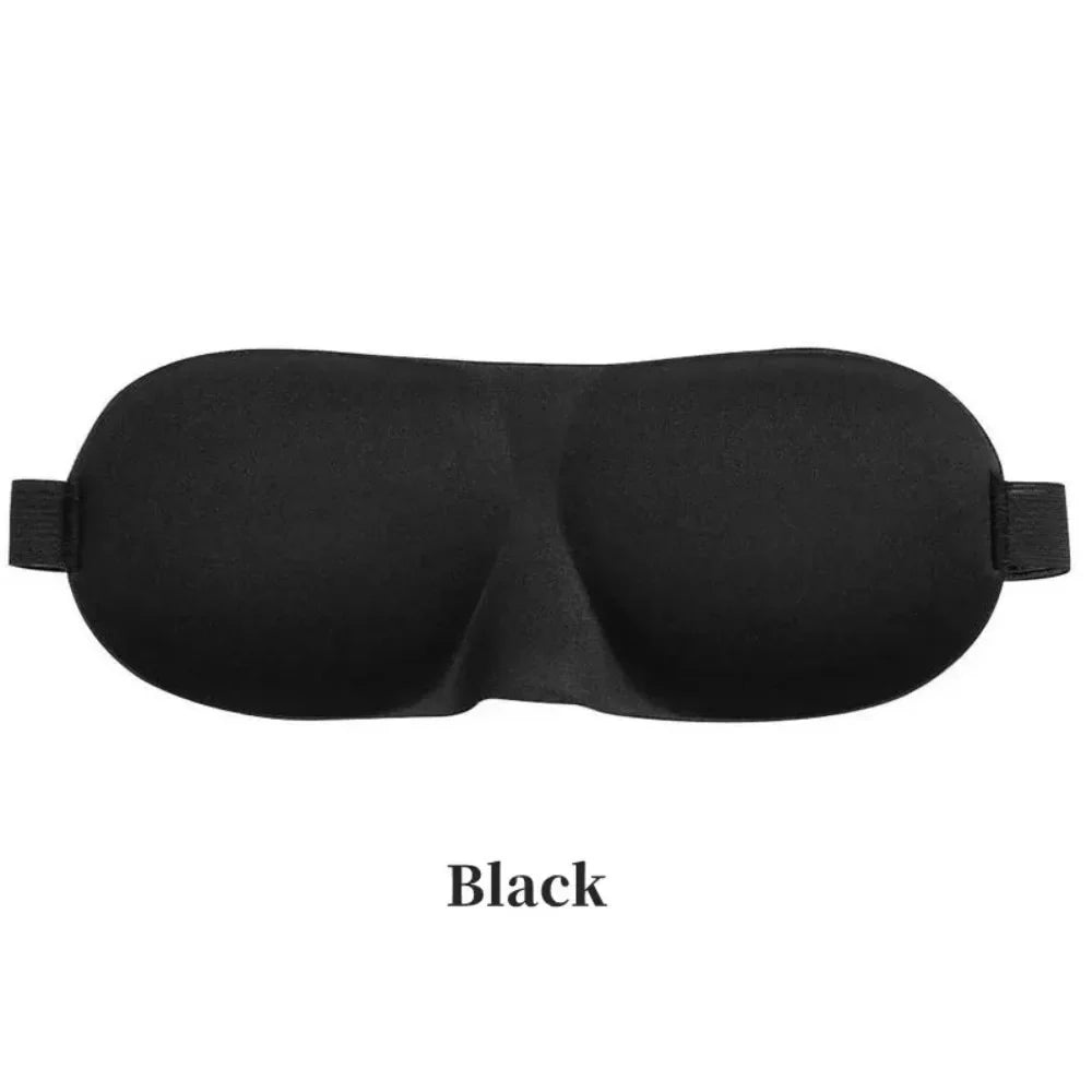 3D Contoured Sleep Eye Mask for Deep Sleep | Ergonomic Light Blocking Blindfold
