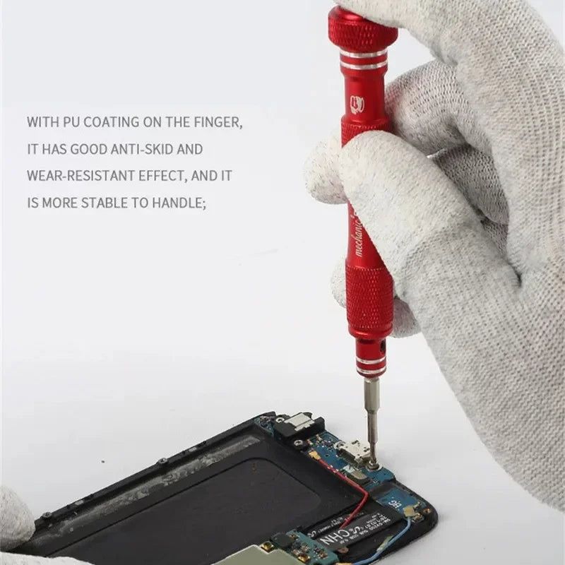 MECHANIC AS02 Anti-Static Carbon Fiber Gloves | Non-Slip Protection for Electronics Repair