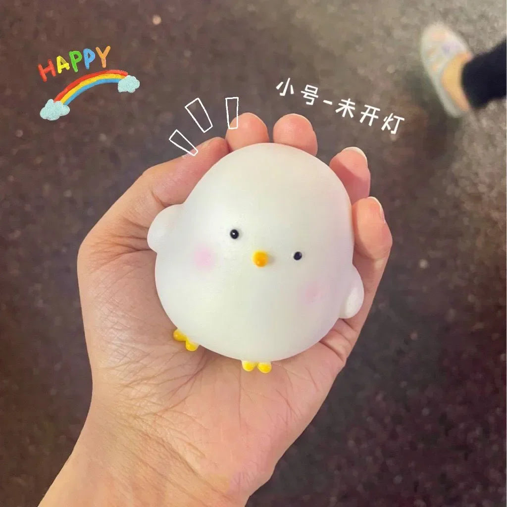 Cute Chicken Soft Night Light | Bedside Lamp for Kids Room Decor