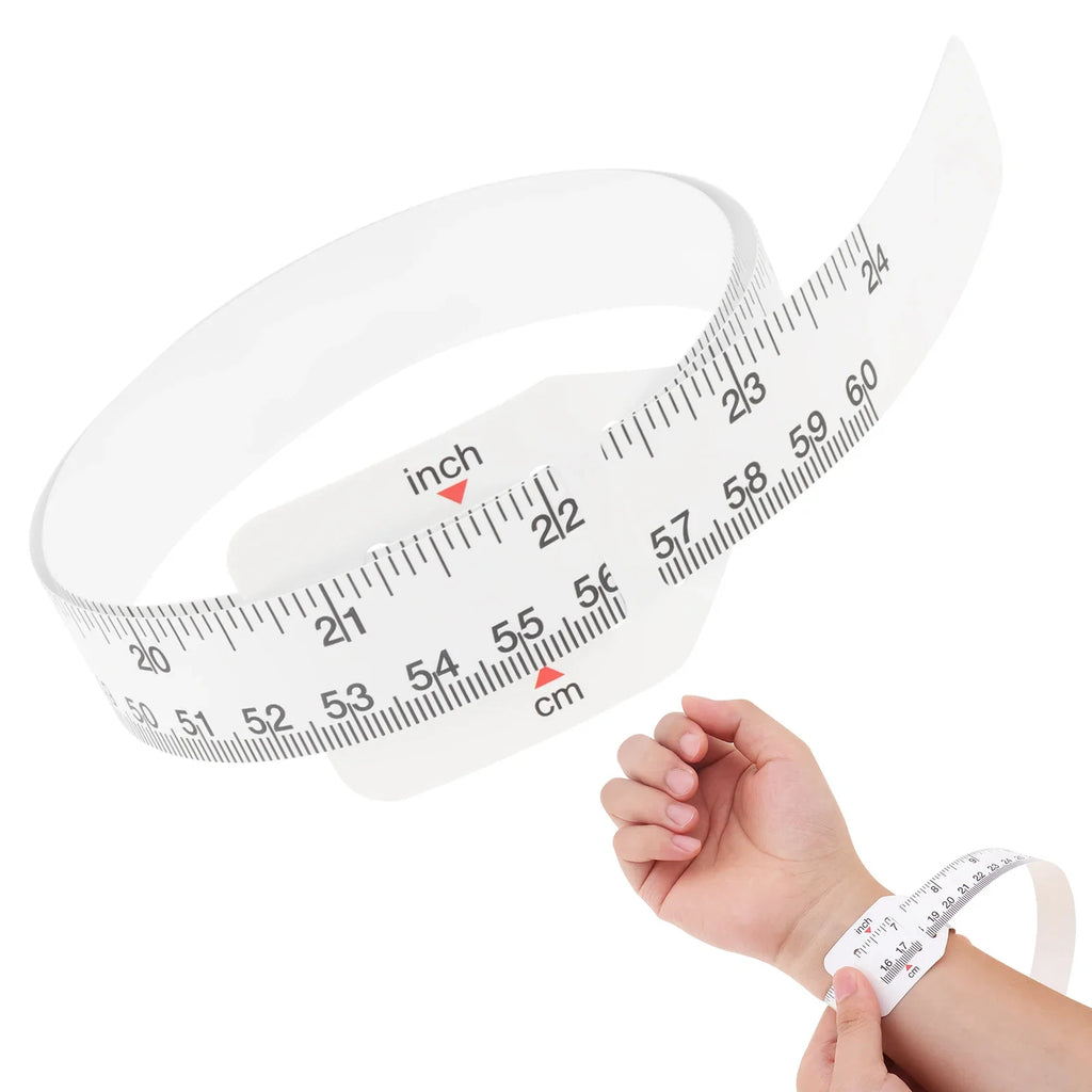 Baby Head Circumference Measuring Tape | Soft Plastic Ruler for Infant Growth Tracking