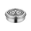 Stainless Steel Mosquito Coil Holder with Cover | Round Mosquito Coil Tray