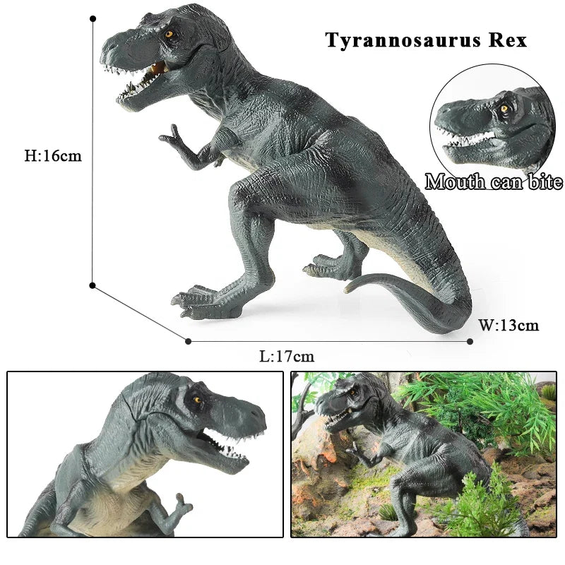 Oenux Dinosaurs World Action Figures | Savage Jurassic Indominus Rex Spinosaurus Triceratops Collection
