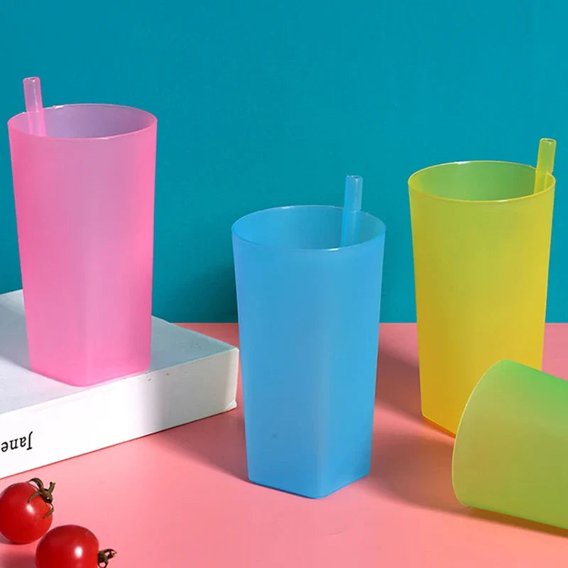 Children Infant Baby Sip Cup | Built-in Straw Drinking Mug