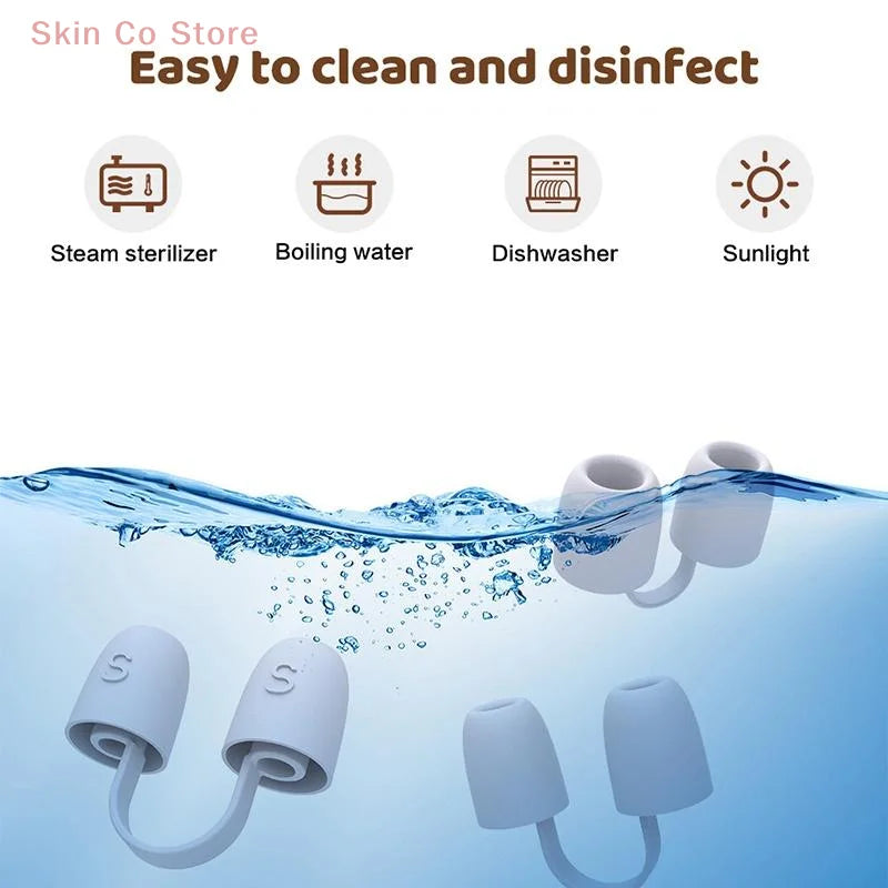Nasal Dilator Strips for Snoring | 3 Pack Silicone Nose Breathe Strips
