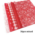 30Pcs Valentine's Day Red Parchment Paper Sheets | 5 Style Choices for Gift Wrapping & Party Decor