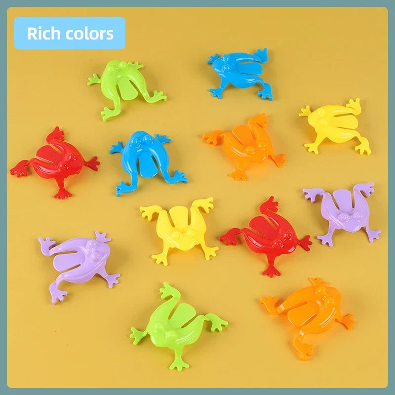 Jumping Frog Bounce Fidget Toy | Antistress Fun Game for Kids and Families
