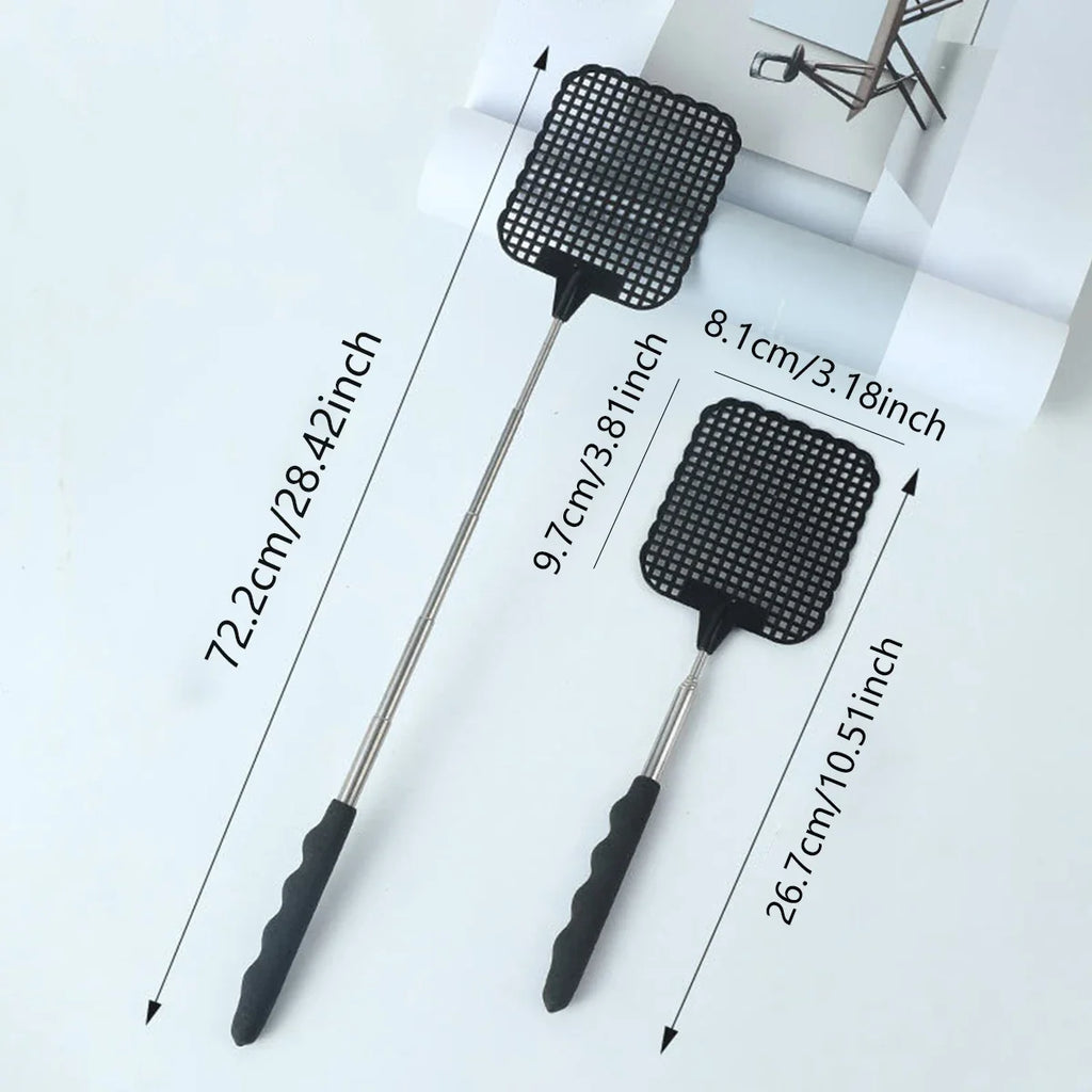 Retractable Fly Swatter | Extended Reach Mosquito Killer