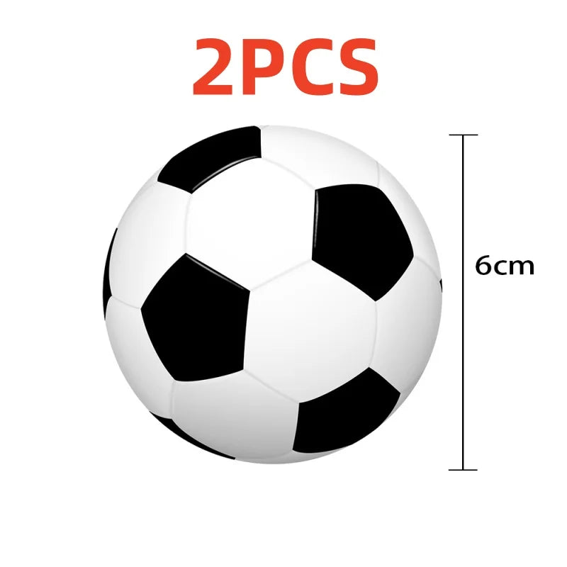 2Pcs Foam Soccer Stress Balls | Squeeze Toy for Anxiety Relief and Party Favors