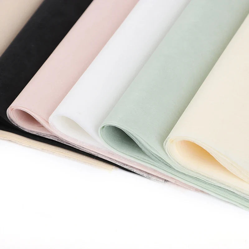 40Pcs Soft Cotton Flower Wrapping Paper | Bouquet Lining for DIY Gifts
