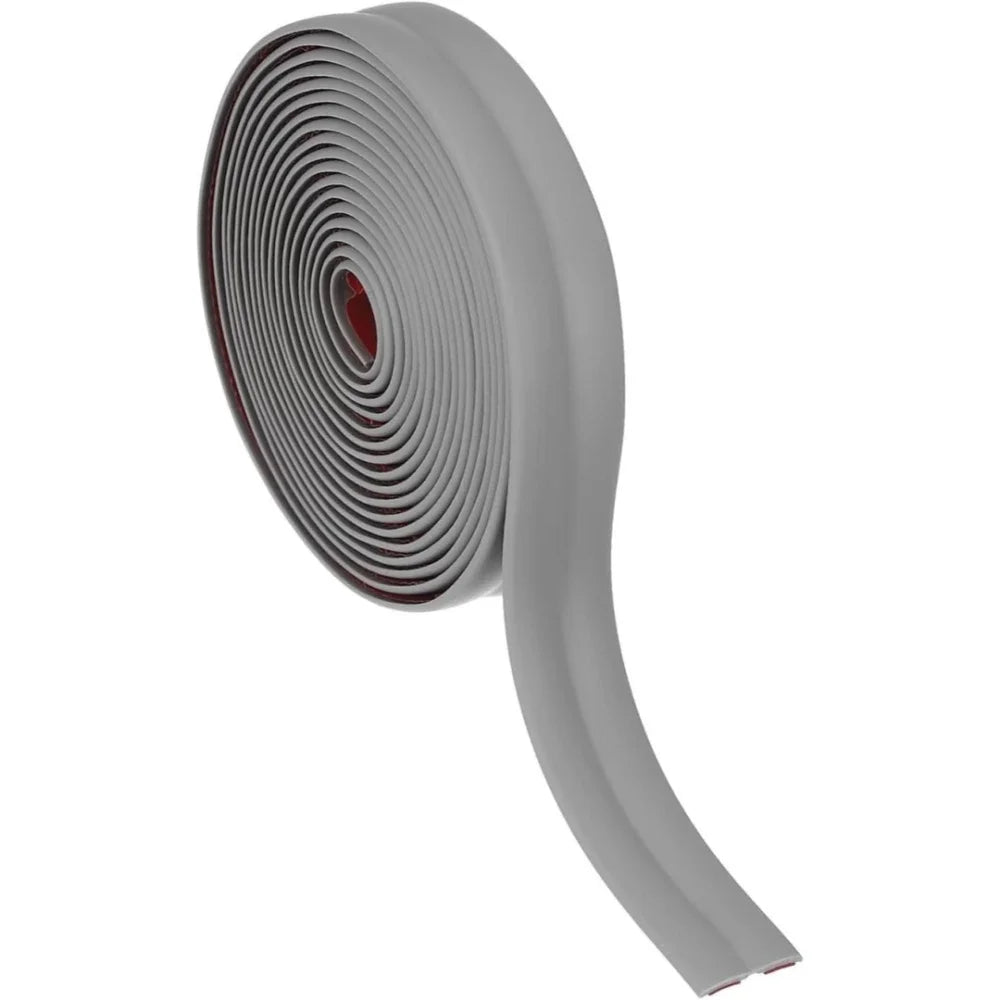 Self-Adhesive PVC Wood Grain Wall Edge and Corner Protector | Easy Cut Reusable Strip Molding