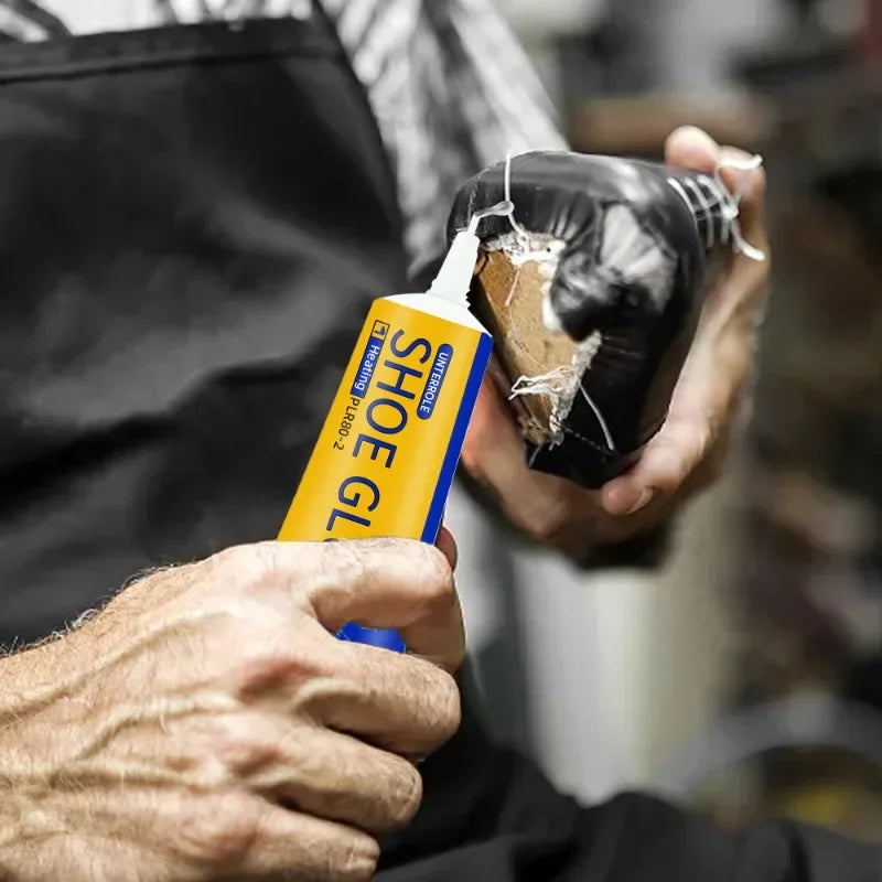 Strong Shoe Repair Adhesive | Waterproof Shoemaker Glue for Leather Rubber and Plastic