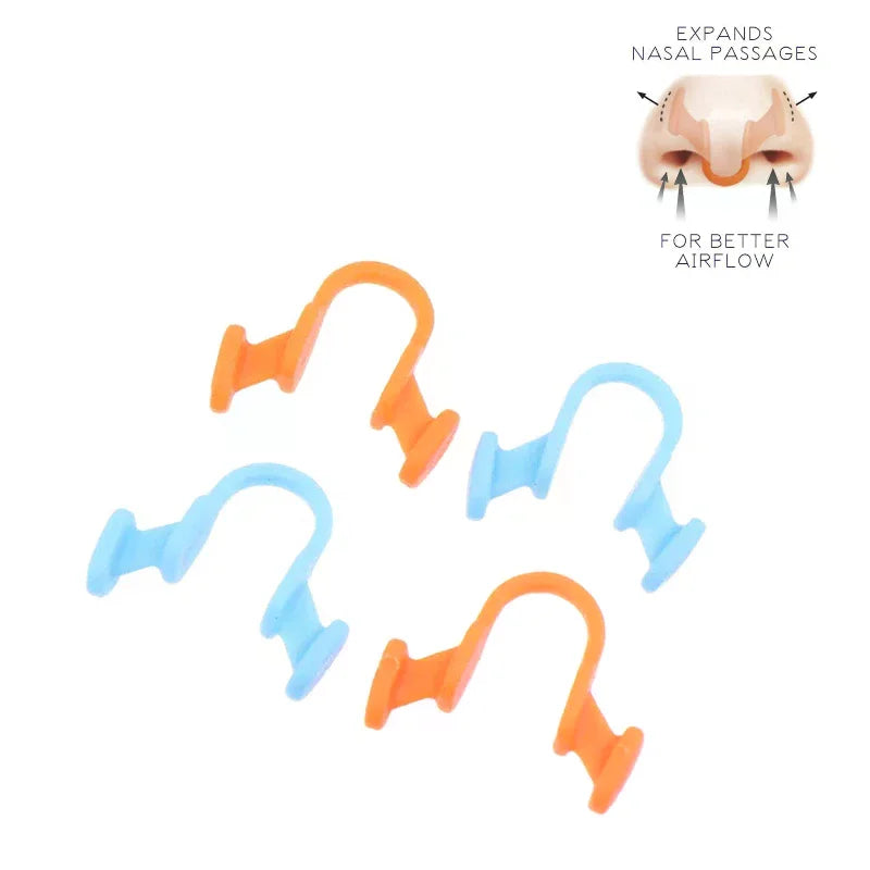 10Pcs Anti Snoring Nose Dilator | Silicone Nasal Clip for Better Breathing