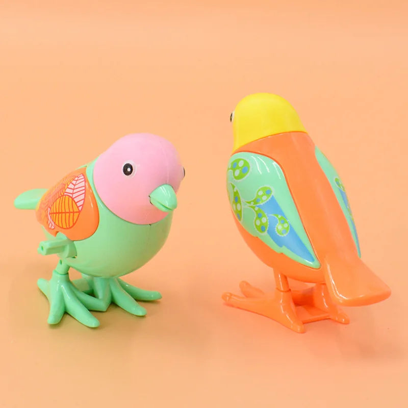 Wind Up Jumping Magpie Toy | Clockwork Bird Puzzle Gift