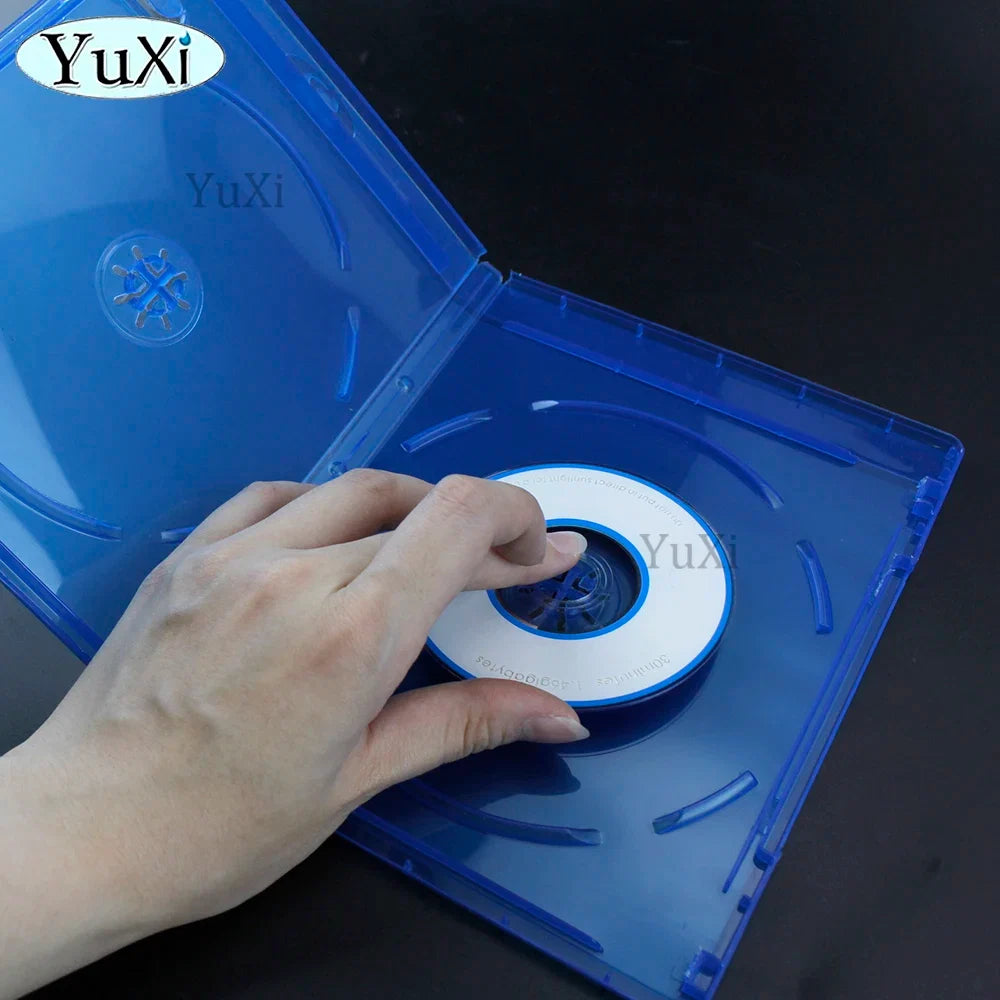 2Pcs Transparent CD DVD Disc Storage Case for PS5 PS4 Game Disk Holder | Protective Box Cover