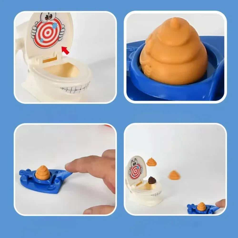 Poop Launcher Catapult Game | Silly Two-Player Toilet Battle Game