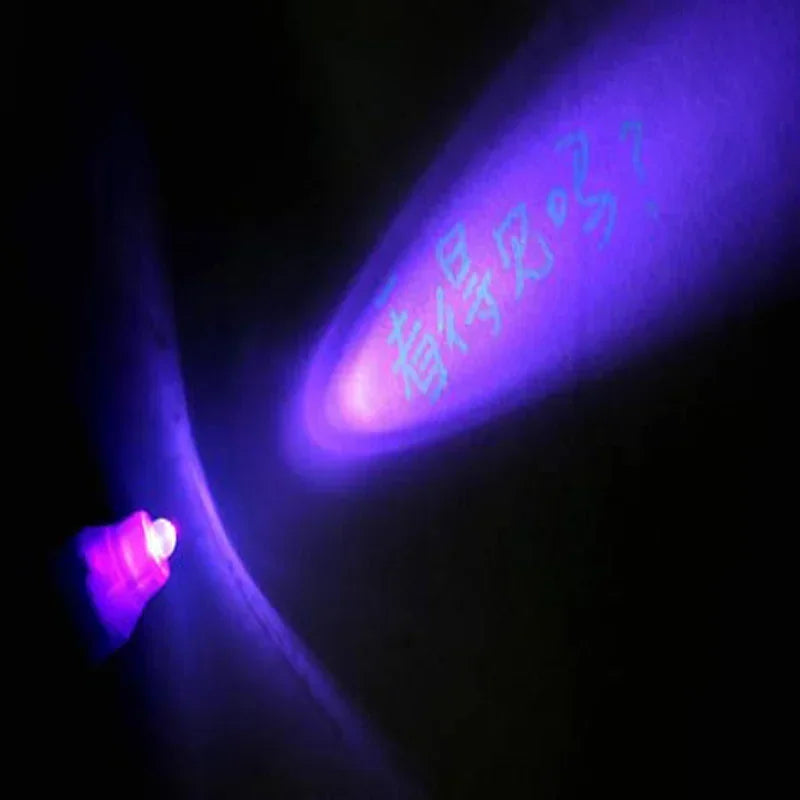 Luminous Light Pen Set | Magic Purple 2-in-1 UV Black Light Combo for Kids