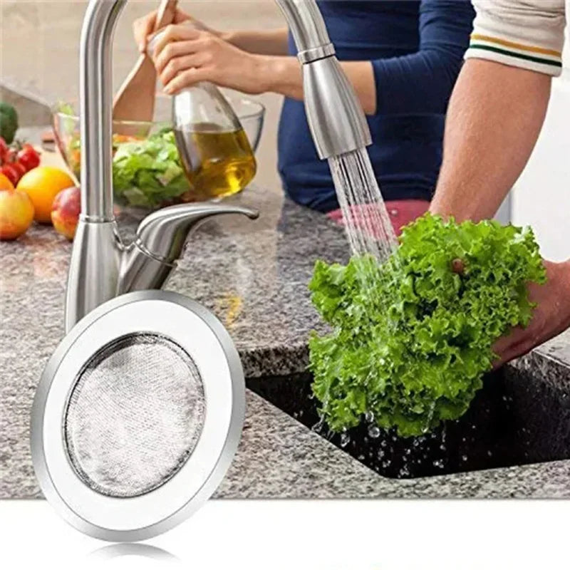 Kitchen Sink Strainer | Stainless Steel Mesh Drain Filter for Sink and Bathroom