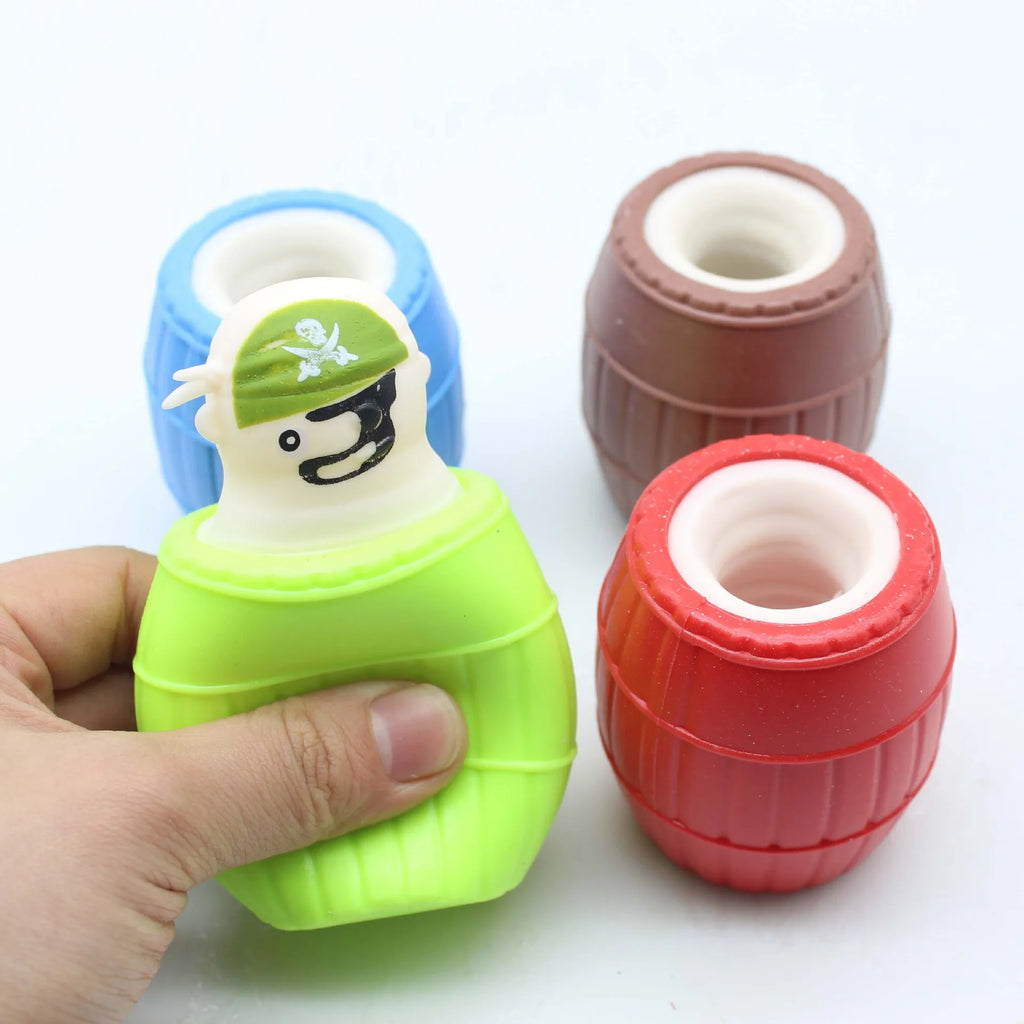 Pirate Cup Squeeze Toy | Anti-Stress Fidget Toy for Kids and Adults