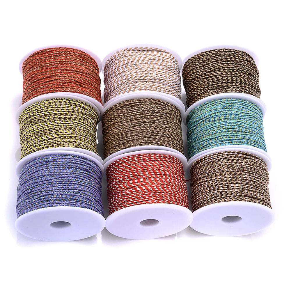 2mm Natural Cotton Rope 10m | DIY Craft Cord for Jewelry and Bohemian Decor