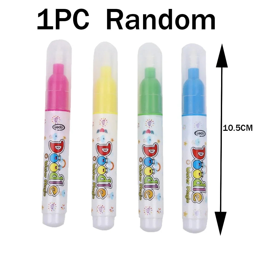 Reusable Water Drawing Book for Kids | Mess-Free Magic Coloring Pad