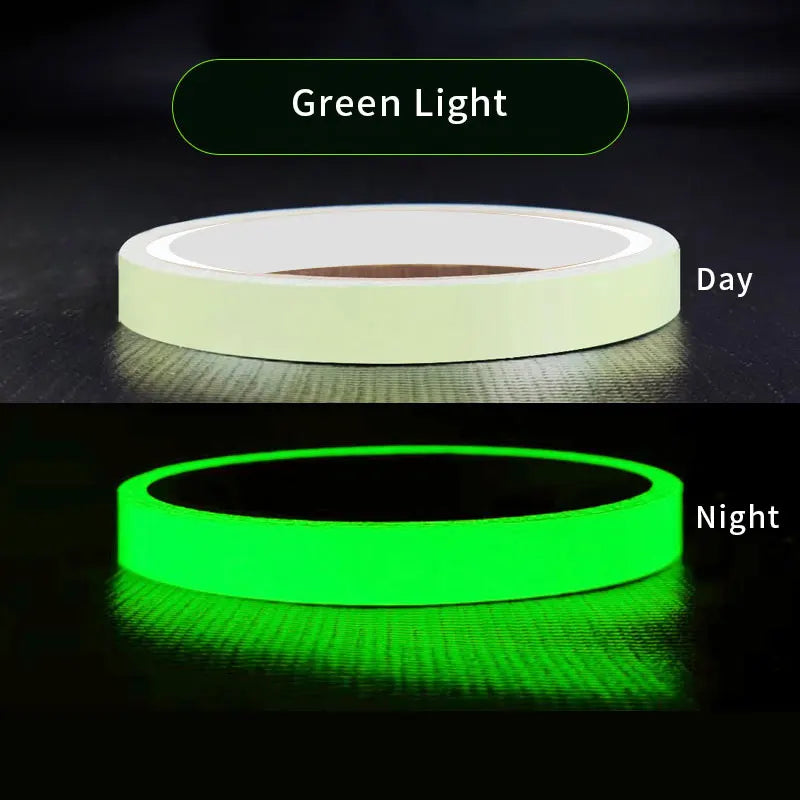 Glow-in-the-dark Tape | Self-adhesive Luminous Safety Warning Tape