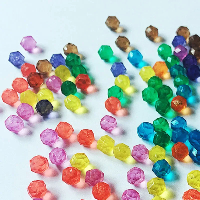 Water Beads Refill Pack | 500 PCS 6 Color Jigsaw Puzzle Set for Kids