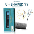 DeceMars 0.05mm U-Shaped YY Eyelash Extensions | Salon-Grade Synthetic Lashes