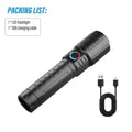 P50 LED Rechargeable Flashlight | 1600 Lumen Zoomable Torch