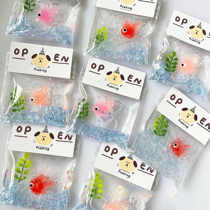 Cute Goldfish Squeeze Toy | Slow Rebound Stress Relief Toy