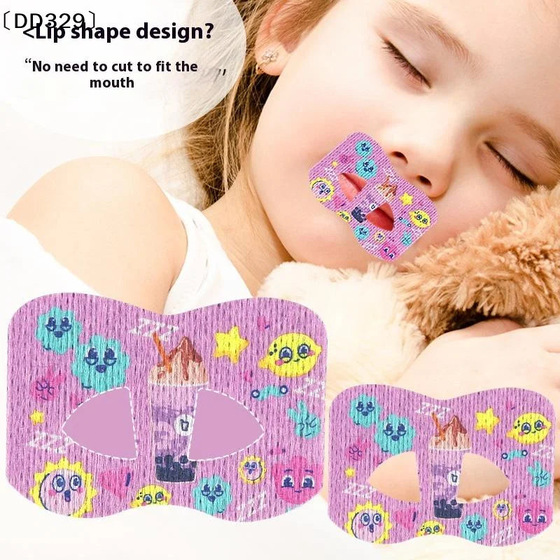 Snoring Relief Mouth Tape for Better Sleep | 20 Gentle Adhesive Strips
