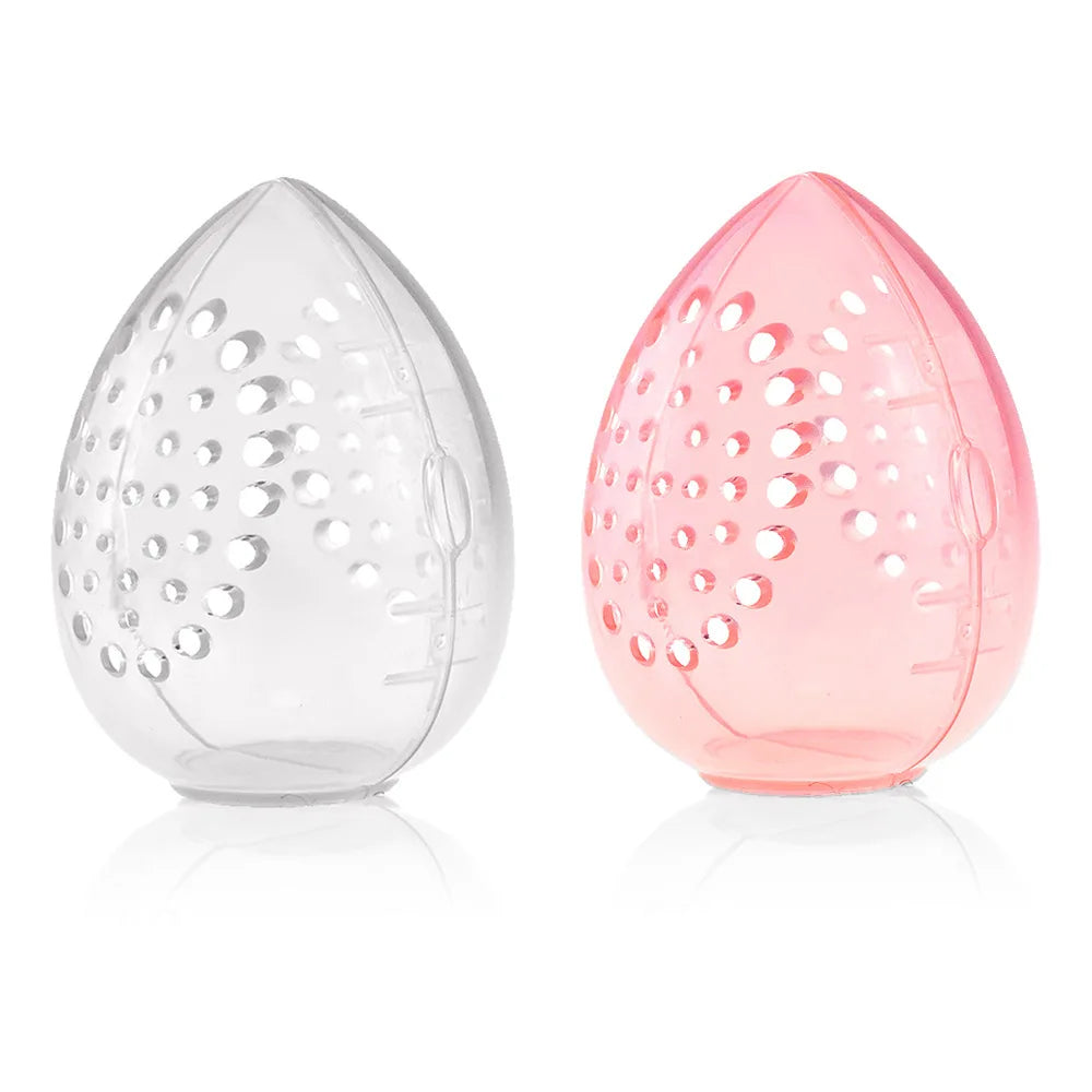 Clear Makeup Sponge Case | Transparent Beauty Blender Holder for Travel
