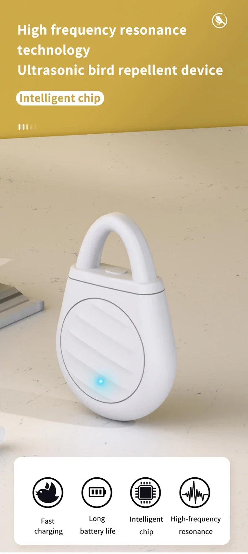 Ultrasonic Mosquito Repellent | Portable Indoor Outdoor Pest Control