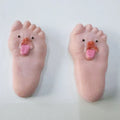 Funny Tongue Sticking Big Feet Squeeze Toys | Novel Soft Silicone Fidget Toy